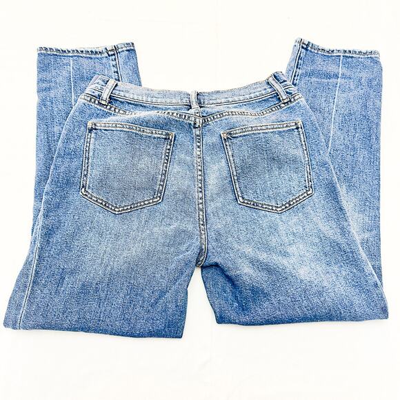 Hatch Maternity Medium Wash Straight Leg Denim Jeans Size 27 - Picture 5 of 7